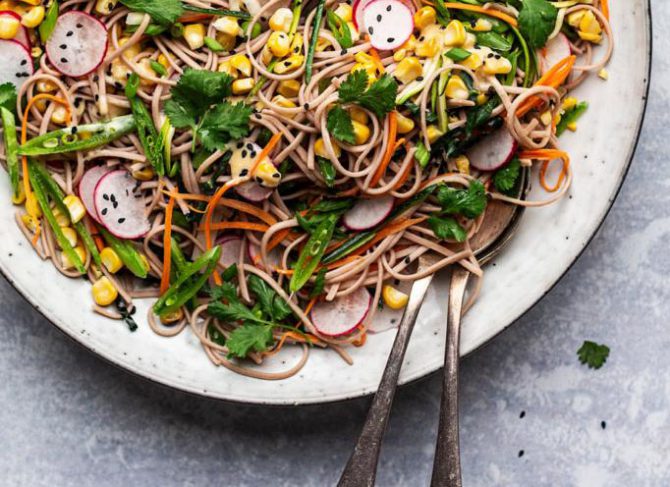 Soba Noodle Salad