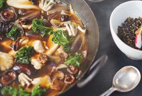 Super – Tasty Miso Broth Chicken, Mushroom & Wild Rice